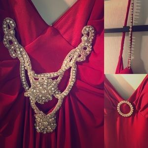 Elegant floor length dress